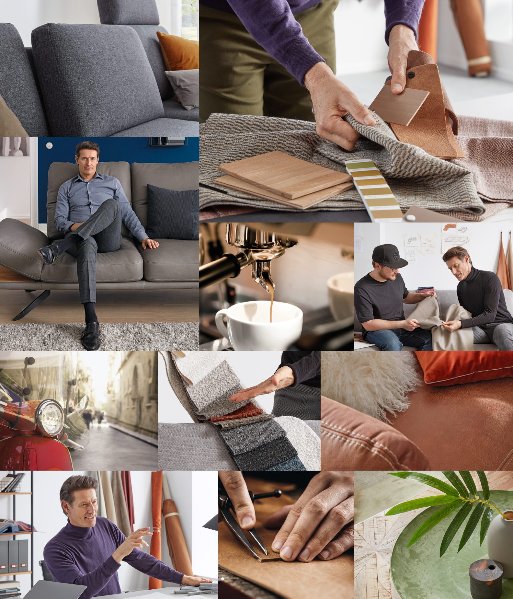 HOME Angelo Divani Sofa, elegantes und komfortables Design für luxuriöse Wohnräume.