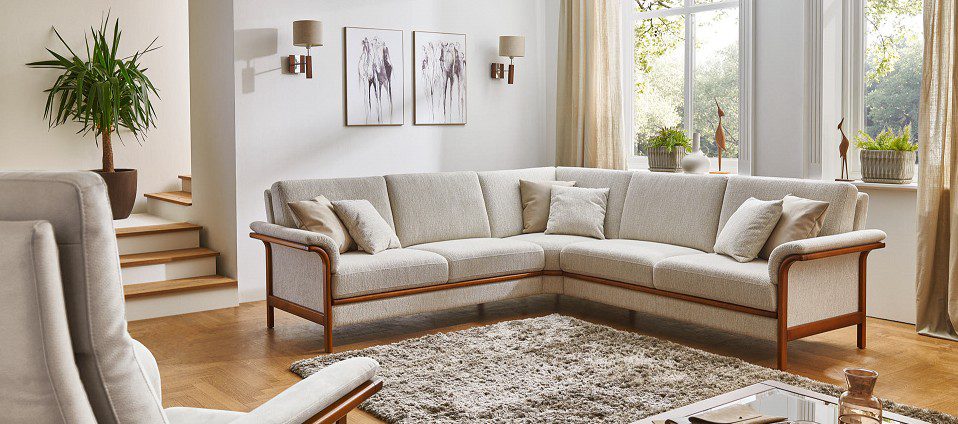 Landhausmöbel Wemafa Ecksofa Cortina Royal