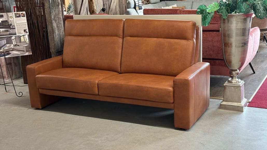 wima verona 2-sitzer hochlehner sofa in longlife leder